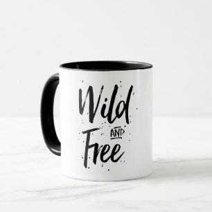 Caneca Tipografia Selvagem E Livre
