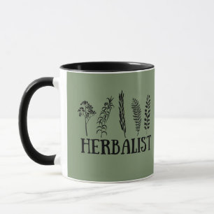 Caneca Tipos de herbais herbalistas