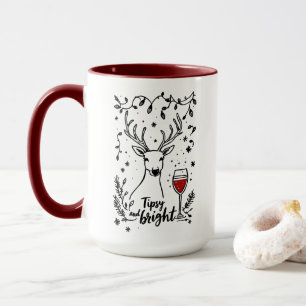 Caneca Tipsy e Bright Deer