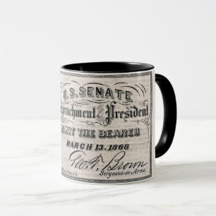 Caneca Tíquete de Impeachment