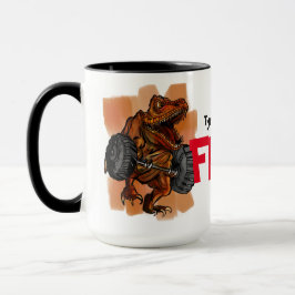 Caneca Tiranossauro Flex Mania Muscular