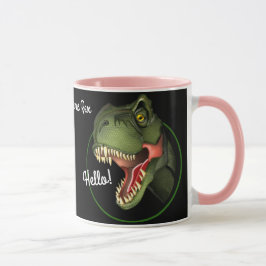 Caneca Tiranossauro Rex Dinossauro