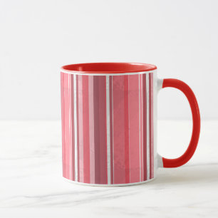 Caneca Tiras cor-de-rosa e fedorentas