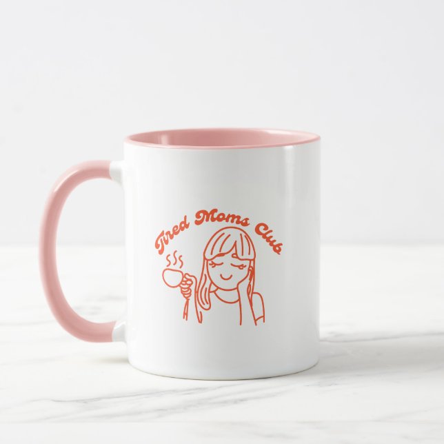 Caneca Tired Moms Club (Esquerda)