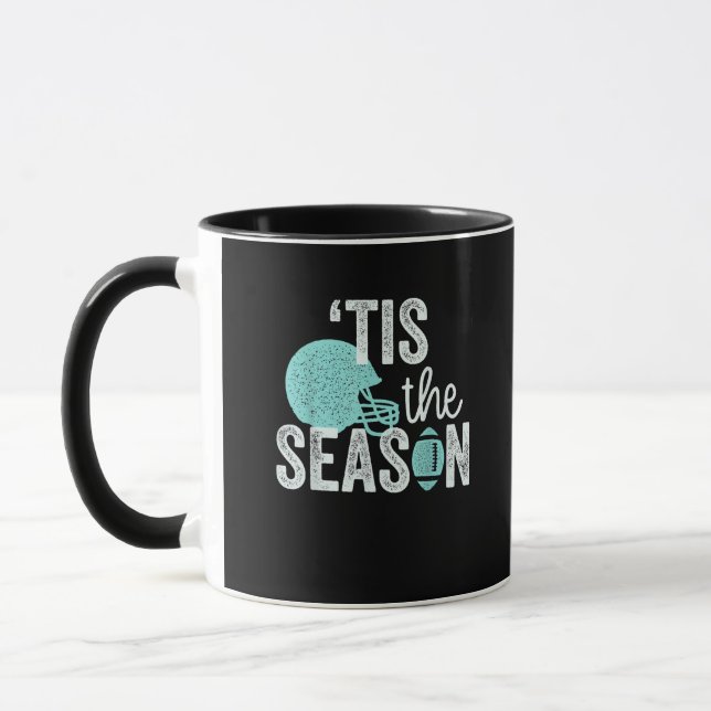 Caneca Tis The Season Football Family I Heart Football Se (Esquerda)