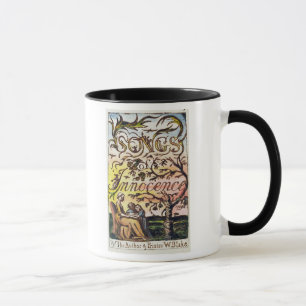 Caneca Titlepage 'das canções da inocência e de Experi