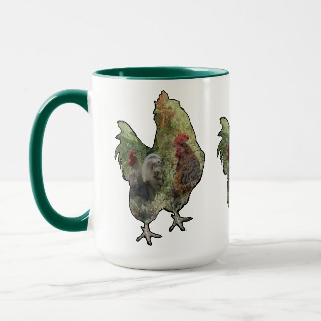 Caneca Tive O Meu Enchimento De Galinha, Coffee Mug (Esquerda)