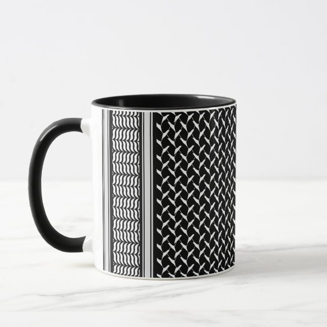 Caneca Toalha Apron Keffiyeh palestina (Esquerda)