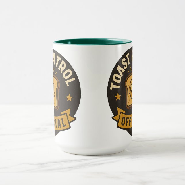Caneca Toast Patrol—Official | Halloween Gifts (Centro)