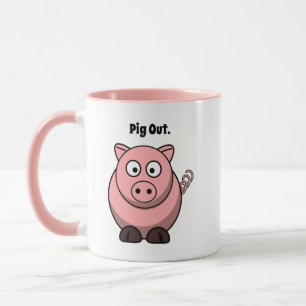 Caneca Toca-Cola Rosa, Toca-Cola, Design Engraçado de CHU