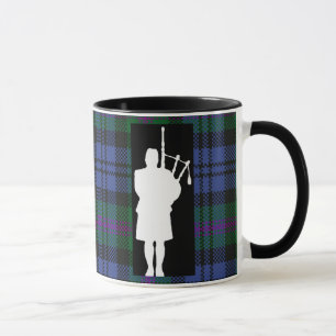 Caneca Tocador de gaita-de-foles escocês