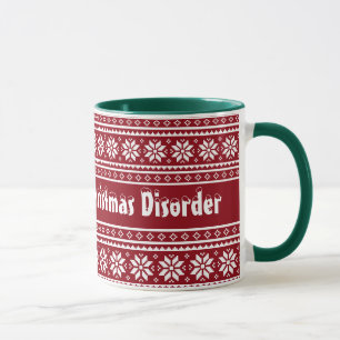 Caneca tocador de Obsessive Christmas Disorder