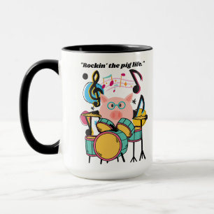 Caneca Tocando a vida do porco