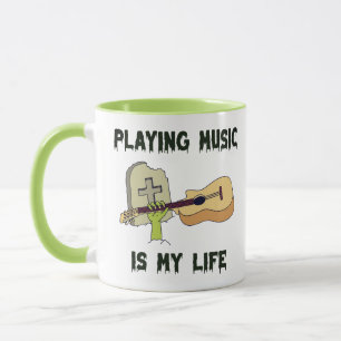 Caneca Tocar Música É Minha Vida