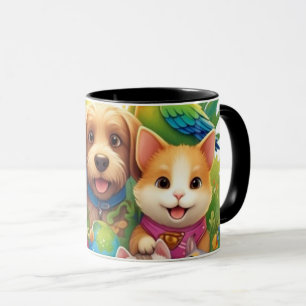 Caneca Todas as criaturas Excelente e pequeno - Vida selv