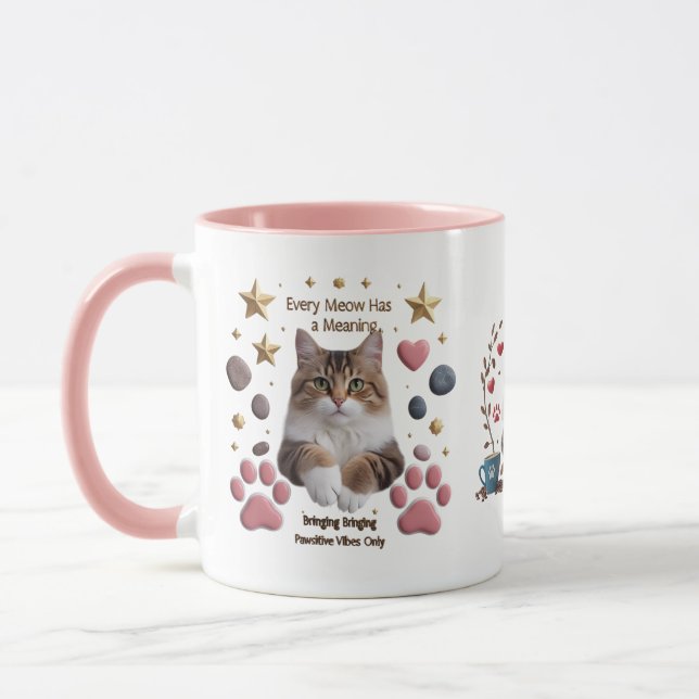 Caneca Todas as ervas importam - 11 oz Combo Mug com Paws (Esquerda)