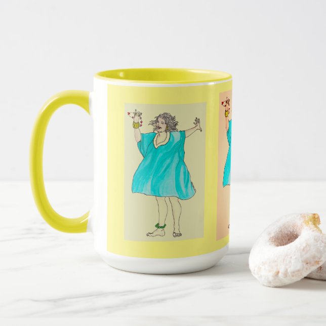 Caneca Todas as mulheres dançam (Com Donut)