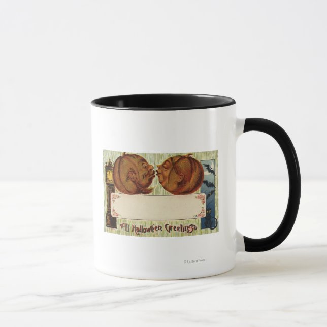 Caneca Todas as Saudações do Dia das Bruxas (Direita)