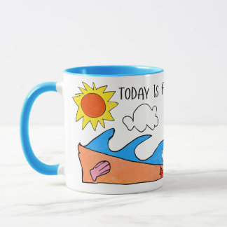 Caneca "Today is for Chillin" Mug