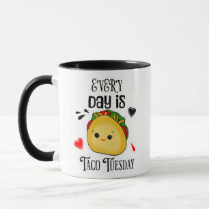 Caneca Todo dia é Taco Terça-feira