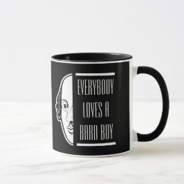 Caneca Todo Mundo Adora Um Bard Boy Shakespeare Thespian