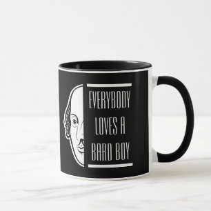 Caneca Todo Mundo Adora Um Bard Boy Shakespeare Thespian