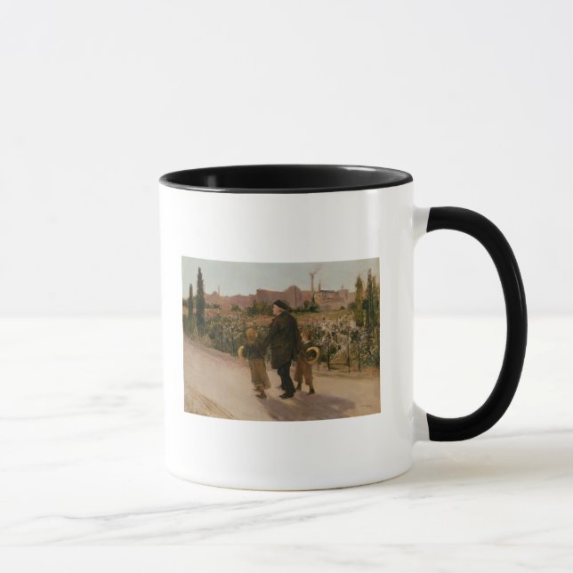 Caneca Todo o dia de almas, c.1882 (Direita)