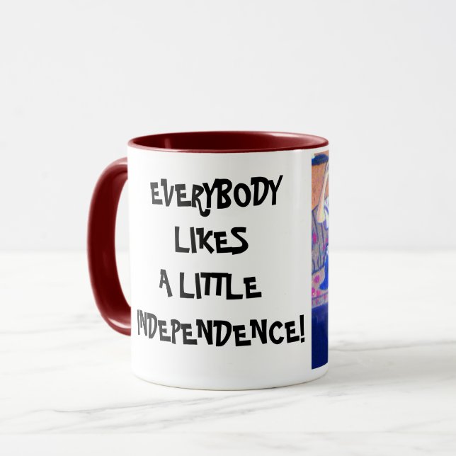 CANECA TODOS GOSTAM DE MUG DE INDEPENDÊNCIA (Frente Esquerda)