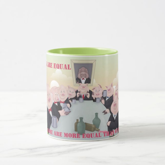Caneca Todos Os Animais São Iguais (Centro)