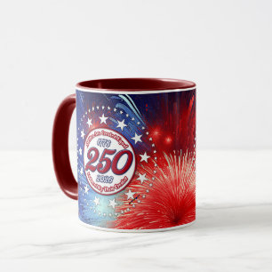 Caneca Todos os Homens São Criados Fogos de Artifício Grá