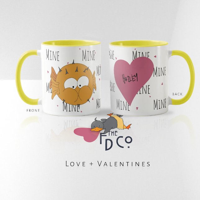 Caneca Todos os "Minos" Engraçados, Engraçados, Puffer, A (Criador carregado)