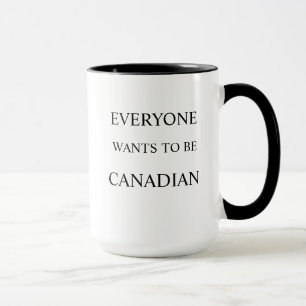 Caneca Todos quer ser canadense