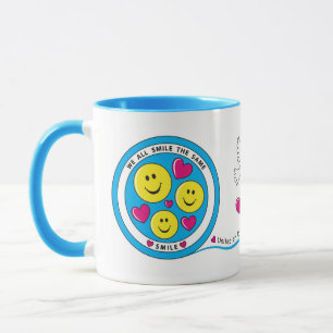 Caneca Todos Sorrimos O Mesmo.