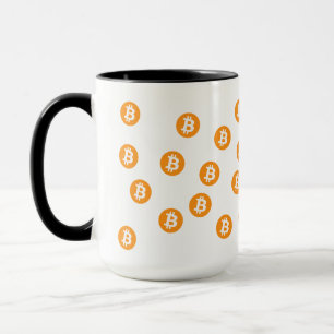 Caneca Token de Cripto BTC Wave Bitmoeda