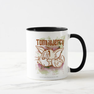 Caneca Tom e Jerry Brown e Green