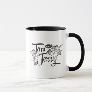 Caneca Tom e Jerry Tom e Jerry que olha doce