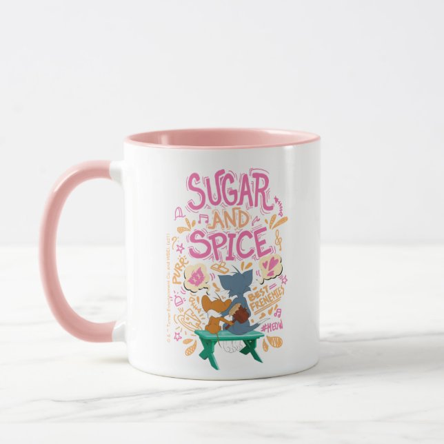 Caneca Tom & Jerry - Açúcar E Especiaria (Esquerda)