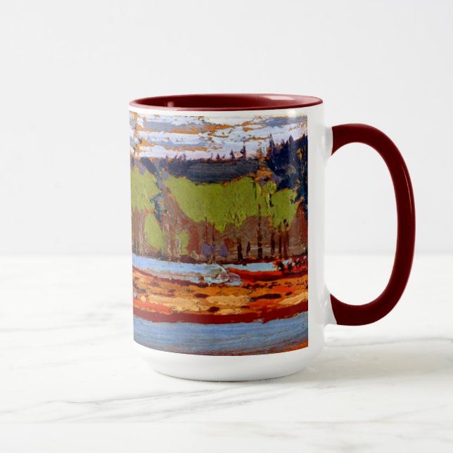 Caneca Tom Thomson - Bateaux (Direita)