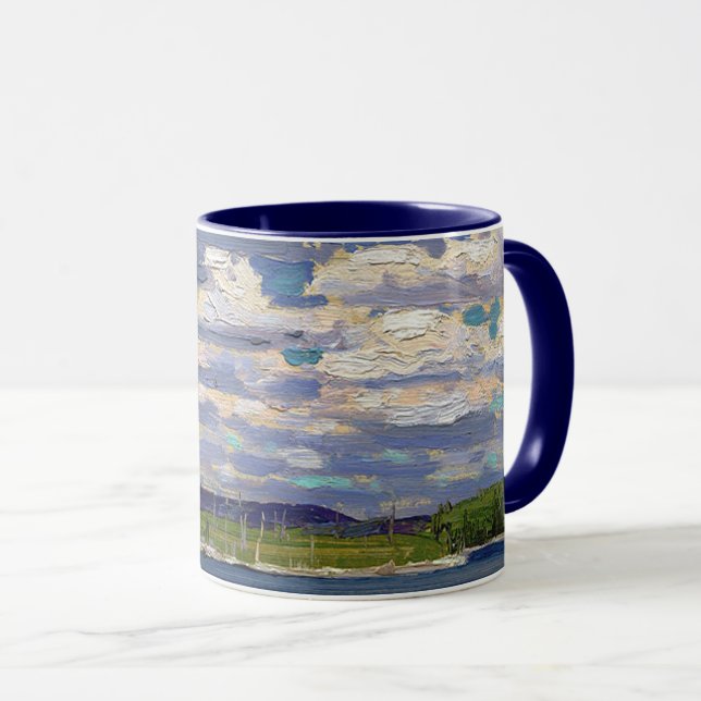 Caneca Tom Thomson pintura, Verão (Frente Esquerda)