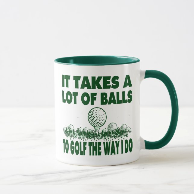 CANECA TOMA MUITAS BOLAS PARA GOLF COMO EU FAÇO (Direita)