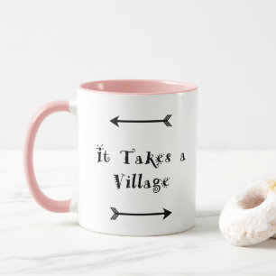 Caneca Toma uma vila - adopção da parentalidade