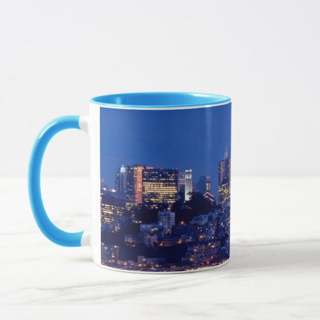 Caneca Tomado do telhado da prisão em Alcatraz (Esquerda)