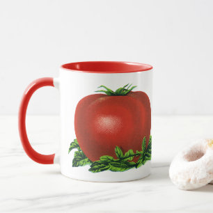 Caneca Tomate de madrasta vermelho, vegetais e Frutas