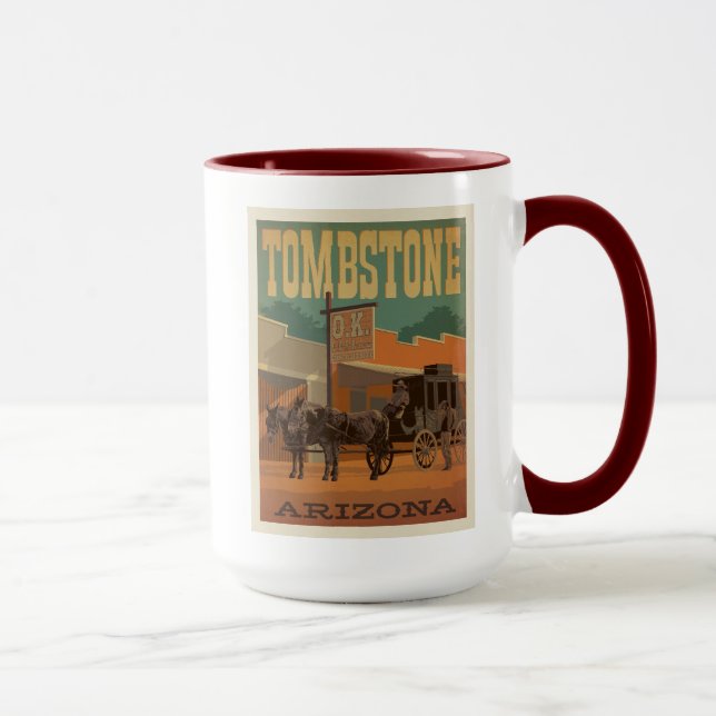 Caneca Tombstone, Arizona (Direita)