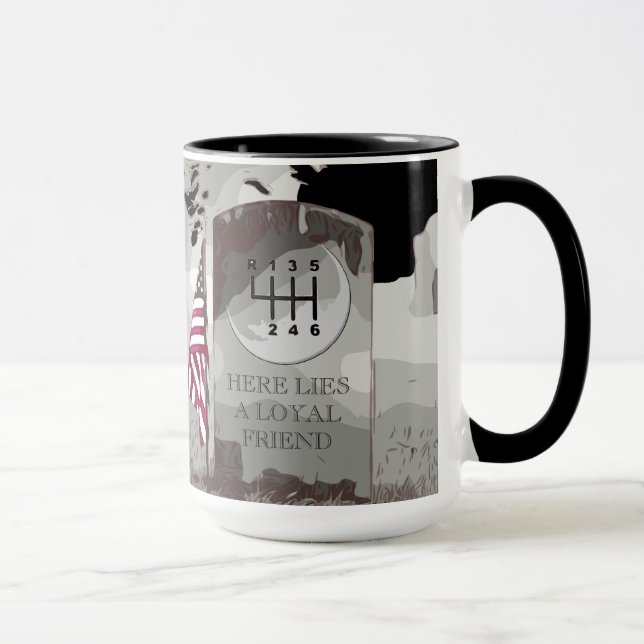 Caneca TOMBSTONE - Mug manual (Direita)