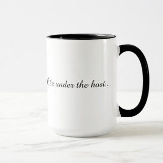 Caneca Tome mais uma bebida e eu estarei sob o anf