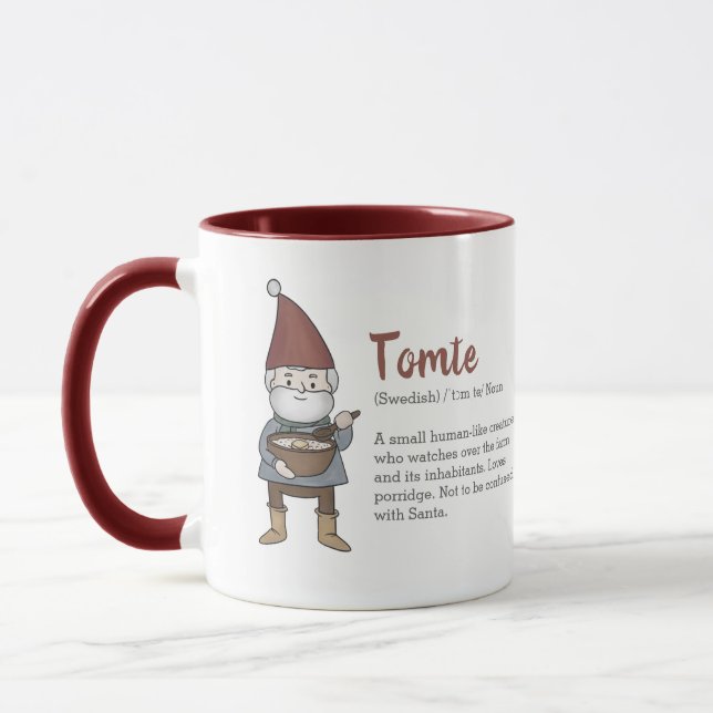 Caneca Tomte Gnomo Sueco (Esquerda)