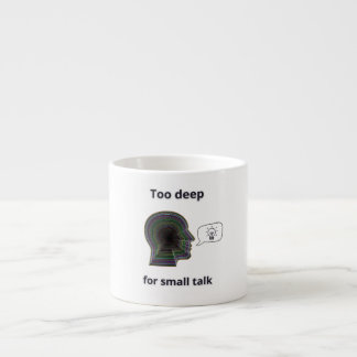 caneca Too deep for small talk