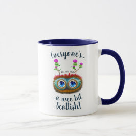 Caneca Toots Haggis das buzinas, um Scottish pequenino do