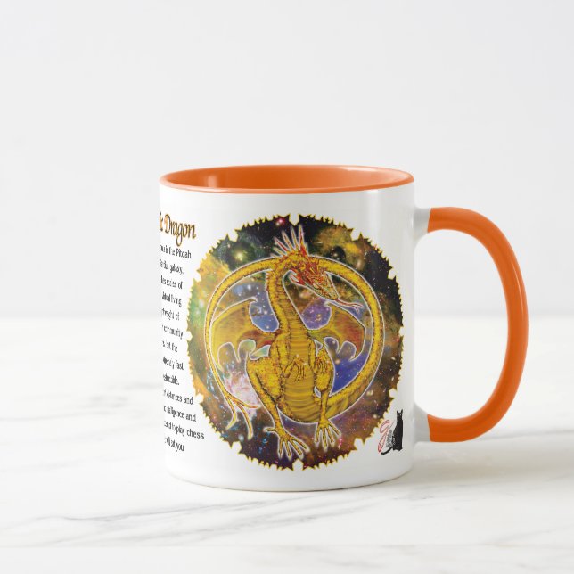 Caneca Topaz Cosmic Dragon (Direita)